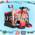 factory prices pirate inflatable bouncer slide,cheap price bouncing castle with slide